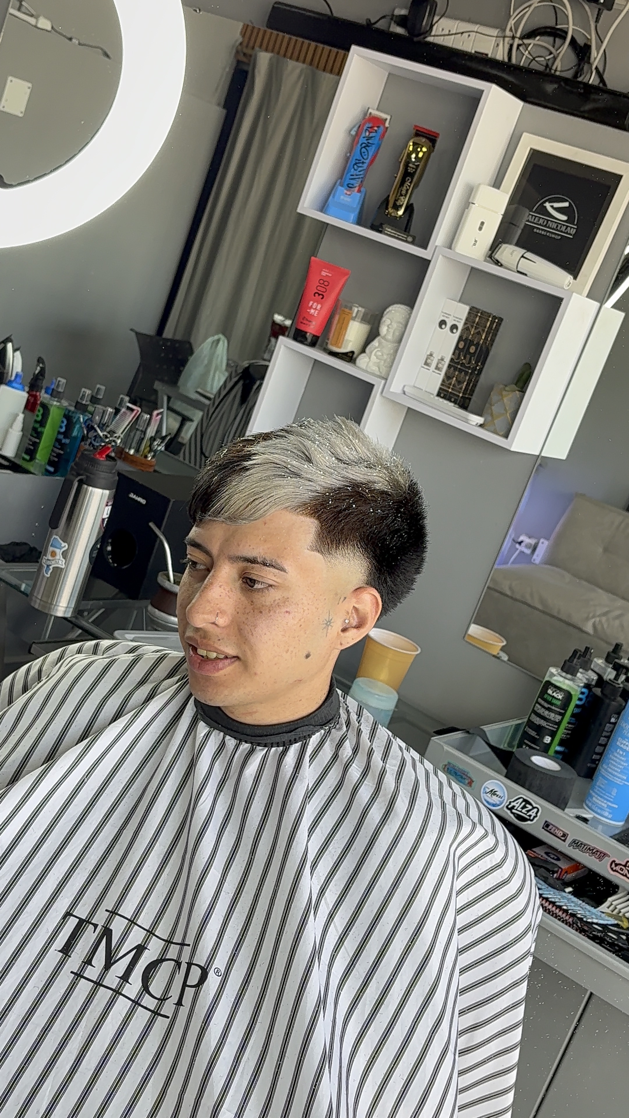Corte realizado en Nicolau Studio
