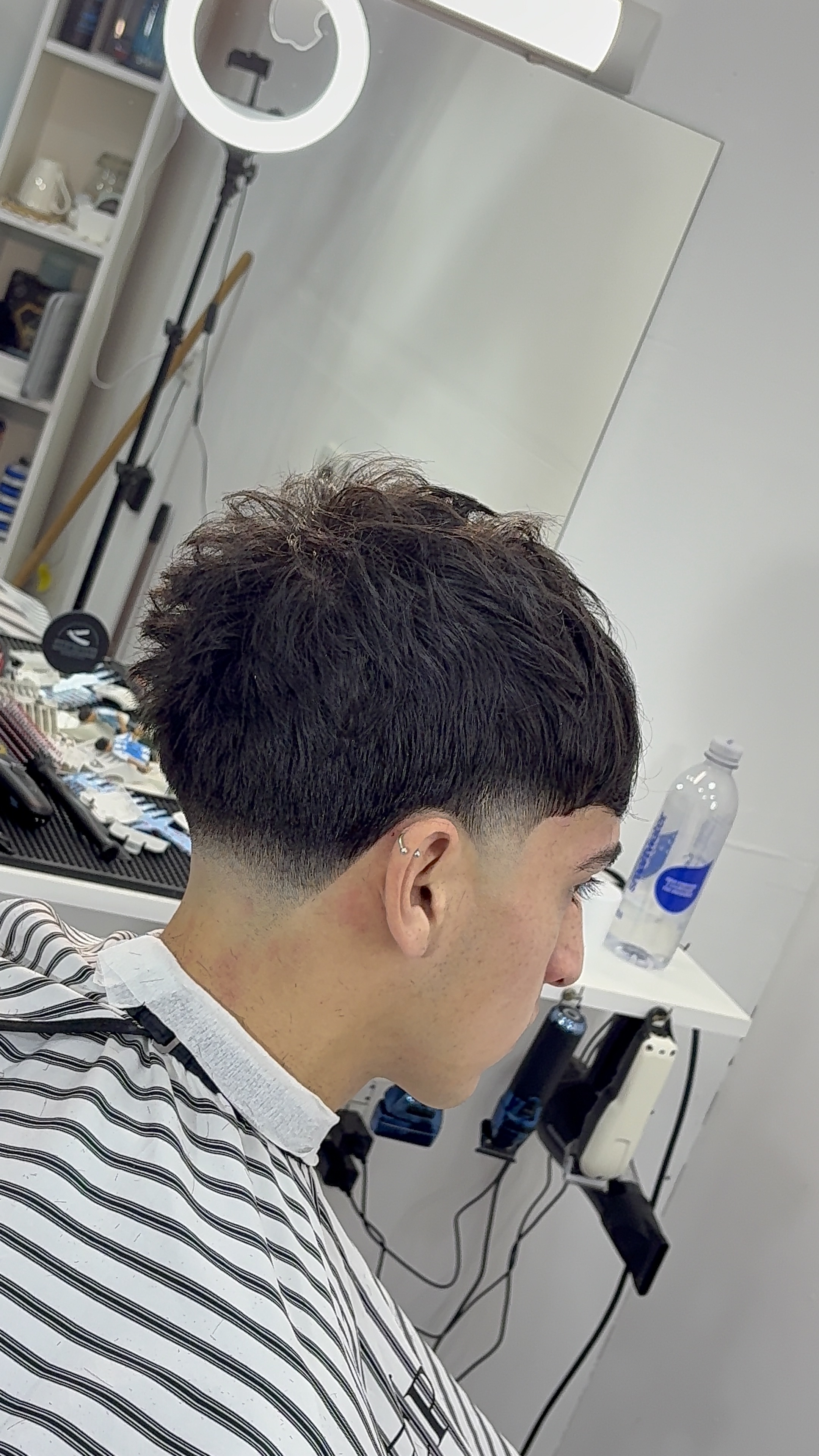Corte realizado en Nicolau Studio